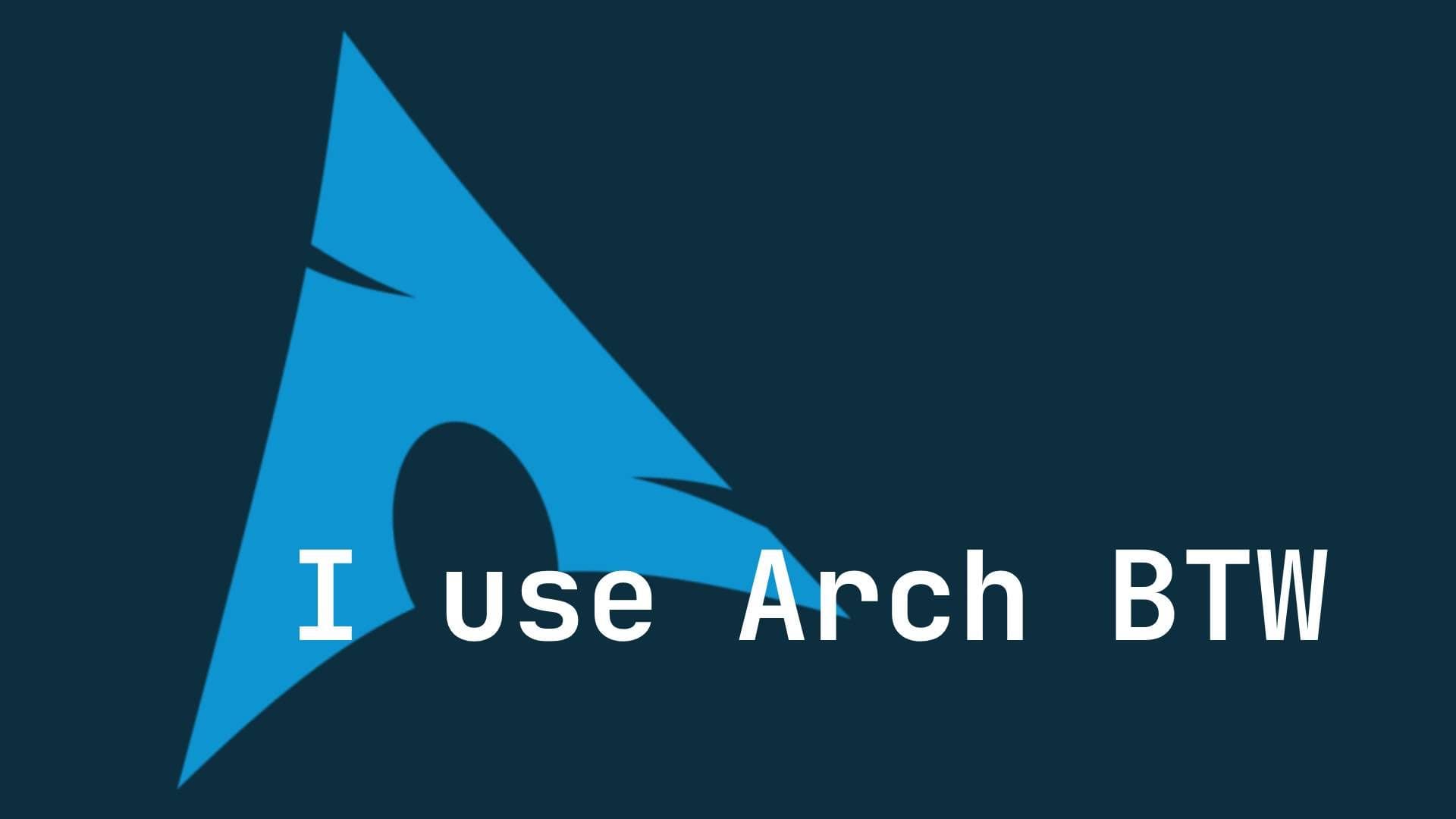 Arch BTW